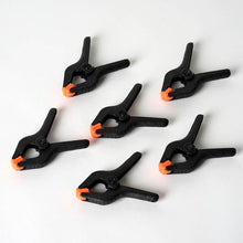 Load image into Gallery viewer, 6 Pcs 3.75&quot;x1.75&quot;wide Heavy Duty Nylon Photographic Backdrop Muslin Clamps Clips
