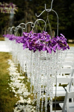 Load image into Gallery viewer, 24&quot; Acrylic Crystal Pendant Diamond Multipurpose Chandelier Wedding Party Centerpiece
