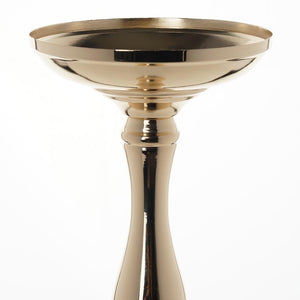 19" Tall Gold Metallic Floral Vase Wedding Centerpiece Riser - Buy One Get One Free