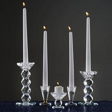 Load image into Gallery viewer, 2.5&quot; Gemcut Egyption Handcrafted Glass Crystal Prism Votive Candlestick Holder Table Top Wedding Centerpiece - 1 PCS
