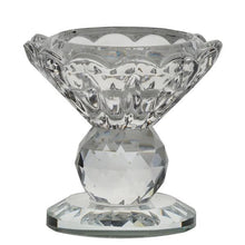 Load image into Gallery viewer, 2.5&quot; Gemcut Egyption Handcrafted Glass Crystal Prism Votive Candlestick Holder Table Top Wedding Centerpiece - 1 PCS

