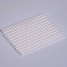 Load image into Gallery viewer, 10 pcs Clear Glitter Hot Melt Glue Sticks For DIY Art Craft Sealing Repair Tool - 7mm x 4&quot;
