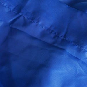 10FT Fire Retardant Royal Blue Sheer Curtain Panel Backdrops Window Treatment With Rod Pockets - Premium Collection