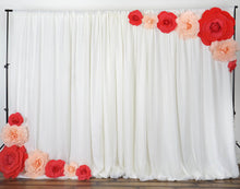 Load image into Gallery viewer, 12&quot; Large Foam Rose Backdrop Wall Decor - Lavender - 4 pcs
