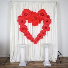 Load image into Gallery viewer, 12&quot; Large Foam Rose Backdrop Wall Decor - Lavender - 4 pcs
