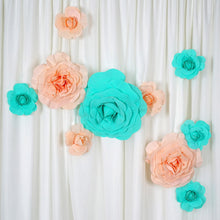 Load image into Gallery viewer, 12&quot; Large Foam Rose Backdrop Wall Decor - Red - 4 pcs
