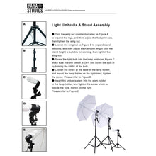 Load image into Gallery viewer, 10Ft Background Support System, 600W 6500K White Umbrella Lighting Photo Video Studio Kit With Chromakey Background Muslins (Green Black White) - Free Carry Case
