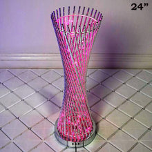 Load image into Gallery viewer, 24&quot; Color Changing  LED Spiral Metal Wedding Event Party Tower Columns - 1 PCS
