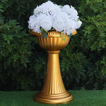 Load image into Gallery viewer, 23&quot; Tall Gold Classic Italian Inspired Wedding Party All Weather Decorative Flower Pot - 4 PCS/Set
