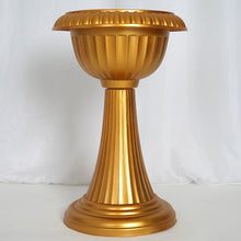 Load image into Gallery viewer, 23&quot; Tall Gold Classic Italian Inspired Wedding Party All Weather Decorative Flower Pot - 4 PCS/Set
