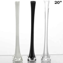 Load image into Gallery viewer, 20&quot; Black Eiffel Tower Wedding Glass Vases-12 PCS
