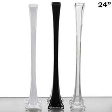 Load image into Gallery viewer, 24&quot; Black Eiffel Tower Vases-6pc (no more, in 12&#39;s only)
