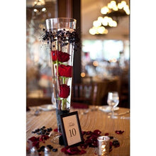 Load image into Gallery viewer, 20&quot; Tall Trumpet Heavy Duty Glass Centerpiece Vase Wedding Party Decoration - Clear - 12/Set

