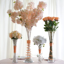 Load image into Gallery viewer, 12&quot; Tall Clear Hourglass Shaped Floral Centerpiece Vase Wedding Party Decoration - 12 PCS
