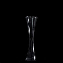 Load image into Gallery viewer, 12&quot; Tall Clear Hourglass Shaped Floral Centerpiece Vase Wedding Party Decoration - 12 PCS
