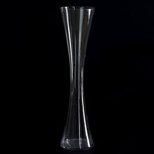 Load image into Gallery viewer, 20&quot; Tall Clear Hourglass Shaped Floral Centerpiece Vase Wedding Party Decoration - 6 PCS
