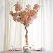 Load image into Gallery viewer, 24&quot; Tall Clear Hourglass Shaped Floral Centerpiece Vase Wedding Party Decoration - 6 PCS
