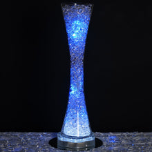 Load image into Gallery viewer, 24&quot; Tall Clear Hourglass Shaped Floral Centerpiece Vase Wedding Party Decoration - 6 PCS
